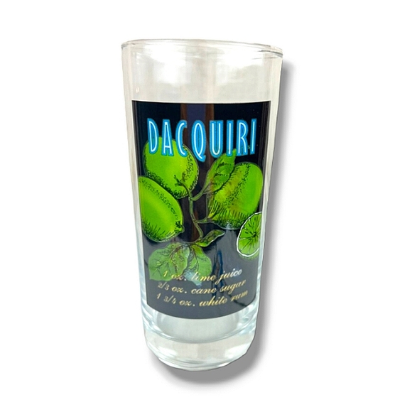 Tiki Retro Style Havana 14 oz High Ball Glasses - Picture 2 of 6